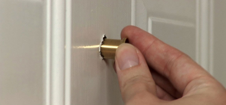 peephole door repair in Perris